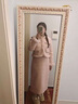 獨孤伽羅小香風(fēng)羽絨服套裝女感2024女白鴨絨加厚保暖毛毛拼接短款外套冬 青豆綠套裝 S 曬單實(shí)拍圖