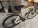 菲利普變速公路車(chē)自行車(chē)輕快破風(fēng)競速男女款賽車(chē)青少年碟剎彎把學(xué)生單車(chē) GX100【云漠金】-彎把-30輪組 L碼（適175-185cm） 24速 分體指撥 曬單實(shí)拍圖