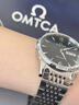 OMTCA瑞士歐米茄男表原裝男士手表機械表超薄商務(wù)鋼帶潮專(zhuān)柜名牌專(zhuān)用款 本色黑面【旗艦升級版】 曬單實(shí)拍圖