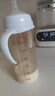 貝親奶瓶ppsu 新生兒奶瓶 防脹氣奶瓶 還原母乳親喂感寬口徑耐摔 330ml 配LL奶嘴 9個(gè)月以上 曬單實(shí)拍圖