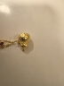 中銀億金合成紅寶石錘紋葫蘆黃金套鏈彩寶鑲嵌足金項鏈生日禮物送女友老婆 6分 古法紅寶錘紋葫蘆套鏈【金重約5.21g】 曬單實(shí)拍圖