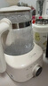美的（Midea）全玻璃養生壺全自動(dòng)燒水壺母嬰恒溫電熱水壺花茶壺全包裹護底防碎1.5L MK-YS15B201 曬單實(shí)拍圖