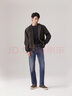 Levi's李維斯男士502經(jīng)典錐形美式復古時(shí)尚簡(jiǎn)約休閑通勤牛仔褲情侶衣櫥 水洗藍 29 (32) 曬單實(shí)拍圖