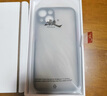暴走 適用蘋果13手機(jī)殼 iPhone13保護(hù)套 鏡頭全包防摔防指紋魔方硅膠直邊撞色透明磨砂男女款 幻夜黑 曬單實(shí)拍圖