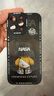 奶小鴨（NEYAA）適用蘋(píng)果16promax手機殼 iphone16promax保護套全包硅膠防摔超薄創(chuàng  )意卡通簡(jiǎn)約軟殼男女款 石墨黑 曬單實(shí)拍圖