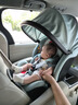 寶得適（BRITAX）寶寶兒童安全座椅0-7歲isize認(rèn)證正反360°旋轉(zhuǎn)成長騎士air松石綠 曬單實拍圖