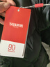 鴨鴨（YAYA）羽絨服女長(cháng)款2024年冬季新款時(shí)尚休閑連帽加厚保暖外套XJ 黑色 M (160) 曬單實(shí)拍圖