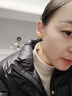 中國黃金（CHINA GOLD）足金999爆閃小方糖黃金耳釘彎鉤耳飾5G送女朋友七夕情人節(jié)禮物 方糖耳釘金重約2.6g 曬單實拍圖