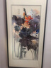 伯莎丹頓（BERTHA DENTON）中式蘇繡掛畫純手工刺繡張大千五色荷花圖豎版客廳過道玄關(guān)裝飾畫 五色荷花圖 88*180cm 曬單實拍圖