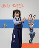 G.DUCKKIDS小黃鴨女童秋裝套裝朱迪兔子警官衣服2025新款兒童cos服裝春秋季 三件套 140 建議9~10歲【130-140cm】cm 曬單實(shí)拍圖