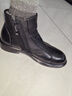 鉑斯萊肯真皮馬丁靴2025秋冬季新款頭層牛皮休閑高幫軟皮切爾西靴英倫靴潮 黑色 (加絨款) 40 (皮鞋碼） 曬單實(shí)拍圖