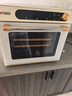 UKOEO【高比克5A】家用烤箱風(fēng)爐平爐一體機 多功能獨立溫控發(fā)酵風(fēng)干解凍多層烘焙蛋糕私房家庭用電烤箱 5A米白色 42L 復古米白色 曬單實(shí)拍圖