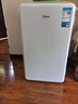 美的（Midea）93升單門一級低音復(fù)古白色小冰箱單溫冷藏租房家用宿舍辦公室可放美妝BC-93MF【國家補貼】 曬單實拍圖