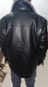 SHANSHAN杉杉皮衣男2025冬季新款加絨加厚保暖休閑百搭男士易打理通勤外套 黑色 XL /180 曬單實(shí)拍圖