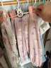 巴厘小豬女童內(nèi)衣套裝春秋季純棉秋衣秋褲女寶寶甜美可愛睡衣四季兒童衣服 鴨鴨旅行家 100 cm 曬單實(shí)拍圖