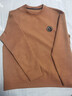 才子（TRIES）衛衣男春秋款高階套頭保暖長(cháng)袖打底衫無(wú)帽上衣服男裝長(cháng)袖T恤 咖啡色 2XL 52(180/96A) 曬單實(shí)拍圖