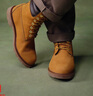 添柏嵐（Timberland）官方踢不爛男款大黃靴馬丁靴防潑水偏大|A27TP A27TPW/小麥色 TB1 僅批次不同 42 鞋內長(cháng)：26.5cm 曬單實(shí)拍圖