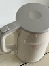 美的（Midea）【國家補貼】燒水壺電熱水壺大容量 家用水壺?zé)?04不銹鋼 雙層防燙智能防干燒多重防護(hù)無縫內(nèi)膽 1.5L 暖壺圓墩墩MK-SHM1569 曬單實拍圖