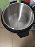 芮云美的電壓力鍋內膽4L/5L/6升304不銹鋼高壓鍋內鍋加厚通用配件 5升304不銹鋼內膽拋光款620克 曬單實(shí)拍圖
