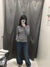 優(yōu)衣庫(kù)女裝男裝寬松廓形牛仔褲/彎刀鐮刀褲子25秋冬新款479000 67 海藍(lán)色 24 /155/62A 曬單實(shí)拍圖