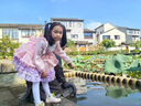G.DUCKKIDS小黃鴨洛麗塔公主裙女童連衣裙玲娜貝兒女孩生日裙子春秋季蓬蓬裙 琳娜貝爾裙子 100 尺碼2~3歲【 90-100cm】 曬單實(shí)拍圖