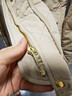 森馬（Semir）棉服女冬季中長(cháng)款輕薄寬松拼接燈芯絨翻領(lǐng)插肩袖棉衣101724112007 曬單實(shí)拍圖