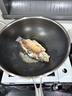 炊大皇 炒鍋 304不銹鋼炒菜鍋煎鍋 平底不粘炒鍋32cm 可立可視蓋不挑灶 曬單實拍圖