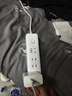 【京東物流】家用智能排插米用家用USB插座板插線(xiàn)板電源多功能開(kāi)關(guān)插排接線(xiàn)板插板 14孔【4插位 2.8米】 曬單實(shí)拍圖