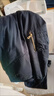 男裝秋冬季加絨加厚防寒工裝棉服工作穿的勞保服大碼外套夾克棉衣 軍綠色【內里加厚】 M 【建議100-120斤】 曬單實(shí)拍圖