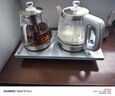 新飛（Frestec） 自動(dòng)上水電熱水壺辦公室茶桌茶臺燒水壺一體機玻璃保溫恒溫茶具套裝全自動(dòng)  37x20煮茶款（燒水壺+煮茶壺） 曬單實(shí)拍圖