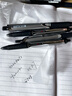 百樂(lè )（PILOT）【熱門(mén)商品】BXRT-V5按動(dòng)針管簽字筆中性筆開(kāi)拓王簽字筆彩色水筆 0.5考試財務(wù)筆 黑色6支裝 曬單實(shí)拍圖