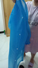長(cháng)款雨衣防暴雨全身男女雨服成人便攜雨披防雨輕便 藍色款1件 曬單實(shí)拍圖