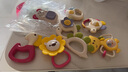 babycare動(dòng)物樂(lè )園搖鈴牙膠嬰兒玩具0-6個(gè)月抓握聽(tīng)力訓練新生兒見(jiàn)面禮8件套 曬單實(shí)拍圖
