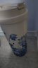 米小舒保溫杯女士高顏值雙飲吸管咖啡杯316內底學(xué)生車(chē)載水杯教師禮物 曬單實(shí)拍圖