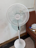 格力（GREE）【花精靈風(fēng)扇】直流變頻電風(fēng)扇落地扇家用風(fēng)隨溫變臺地兩用一級能效遙控電扇低噪 FDZ-35X69Bg5 曬單實(shí)拍圖