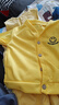 迪士尼（DISNEY）寶寶開(kāi)衫嬰兒衣服針織薄外套小童春秋卡通上衣潮2022秋裝男女兒童 黃色 100 建議身高80cm到90cm 曬單實(shí)拍圖