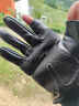 吉普吉普皮手套男冬季騎行保暖露二指快遞送餐騎手手套觸屏防風(fēng)加絨女 黑色二指加絨皮 男士均碼 曬單實(shí)拍圖