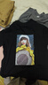 ZGLGY定制t恤印logo工作服班服印圖字速干體恤文化衫純棉T衣服短袖訂制 黑色 3XL 曬單實(shí)拍圖