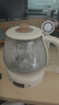 小熊（Bear）煮茶器煮茶壺 養生壺烹煮一體茶壺迷你蒸茶器 316L噴淋式不銹鋼燒水壺黑茶茶具1升ZCQ-F10N7 曬單實(shí)拍圖
