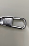 巫記防丟鑰匙扣男掛件奔馳奧迪大眾汽車(chē)鑰匙鏈男士真皮皮質(zhì)鎖匙扣圈環(huán) 大眾標 銀色 曬單實(shí)拍圖