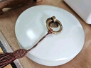 湖穎汝窯火鍋硯防干墨碟陶瓷防蒸發(fā)不干墨多功能學生初學者火鍋硯臺墨池帶蓋盛墨汁用保濕文房四寶配件 曬單實拍圖