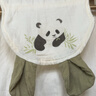 babylove嬰兒隔汗巾夏季竹棉山茶紗布吸汗墊背巾幼兒園新生兒寶寶吸汗巾 曬單實(shí)拍圖