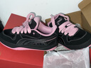 彪馬（PUMA）【面包鞋】復古黑粉色甜酷滑板鞋女厚底運動(dòng)鞋PARK402514 黑色-新婚粉-02 38 曬單實(shí)拍圖