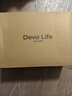 Devo Life的沃軟木拖鞋勃肯鞋半包厚底增高牛皮時(shí)尚包頭拖鞋女款22011 軍綠反絨皮 35 （建議拍小一碼） 曬單實(shí)拍圖