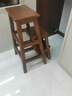 寅榕全實(shí)木梯凳家用多功能可伸縮三步梯凳室內高處取物凳子吧臺凳 胡桃色-三步梯凳（全實(shí)木-可伸縮） 整裝發(fā)貨（免安裝） 曬單實(shí)拍圖