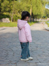 巴拉巴拉balaOne兒童棉服女童男童外套新款童裝2025秋冬三防發(fā)熱 粉紅60045 110 曬單實(shí)拍圖