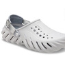 卡駱馳（CROCS）檀健次同款波波洞洞鞋舒適百搭男戶(hù)外沙灘鞋包頭拖鞋女鞋|207937 大氣灰-1FT 尺碼偏大，選小一碼 43 (270mm) 曬單實(shí)拍圖