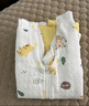 歡喜小熊嬰兒連體衣秋季薄棉寶寶純棉連帽哈衣外出服新生兒春秋款衣服 曬單實(shí)拍圖