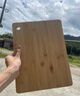 京東京造 菜板 砧案板切菜天然整竹廚房雙面分切【三層加厚】40*30*2cm 曬單實(shí)拍圖