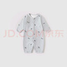 巴厘小豬新生兒嬰兒衣服春秋哈衣爬服初生兒四季長(cháng)袖連體衣嬰兒睡衣 【前開(kāi)款】蜓蜓玉立 73cm 曬單實(shí)拍圖